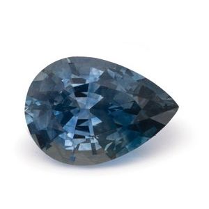 Gema certificada pera, 1.27 ct