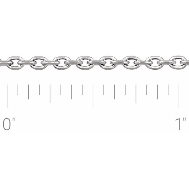 Cadena fina en plata esterlina