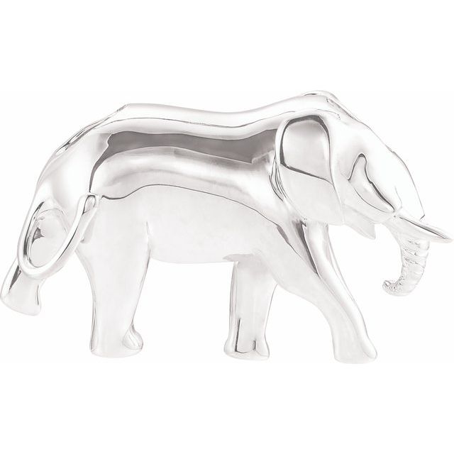 Dije en oro blanco de 14K