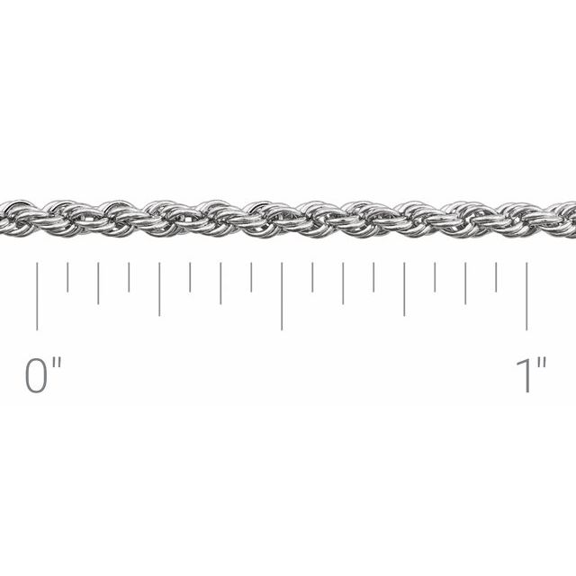 Cadena fina en plata esterlina