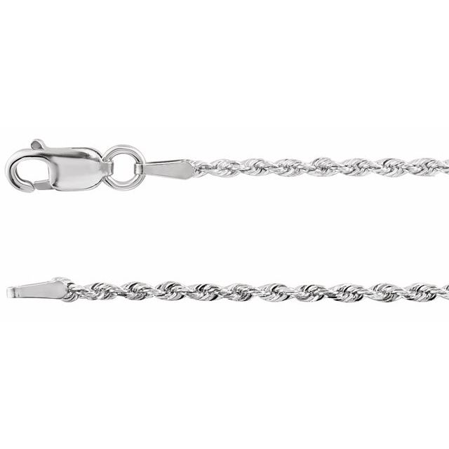 Cadena fina en plata esterlina