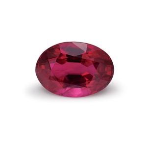 Gema certificada ovalada, 1.05 ct