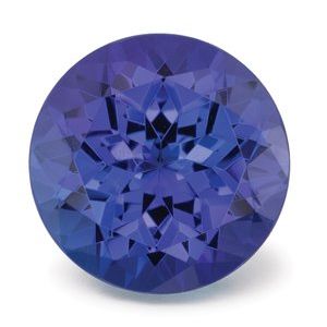 Gema certificada redonda, 4.02 ct