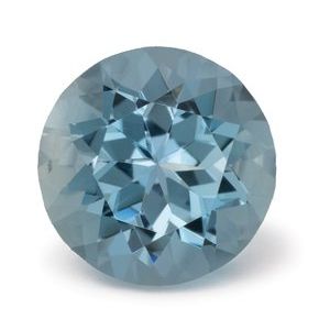 Gema certificada redonda, 1.15 ct