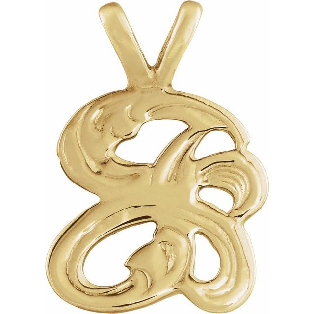 Dije en oro amarillo de 14K