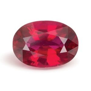 Gema certificada ovalada, 1.87 ct