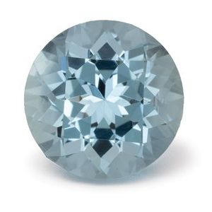 Gema certificada redonda, 1.21 ct