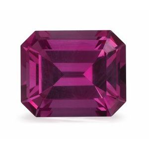 Gema certificada talla esmeralda, 0.71 ct