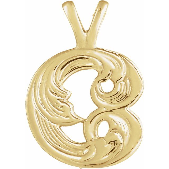 Dije en oro amarillo de 10K