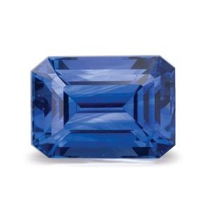 Gema certificada talla esmeralda, 2.94 ct