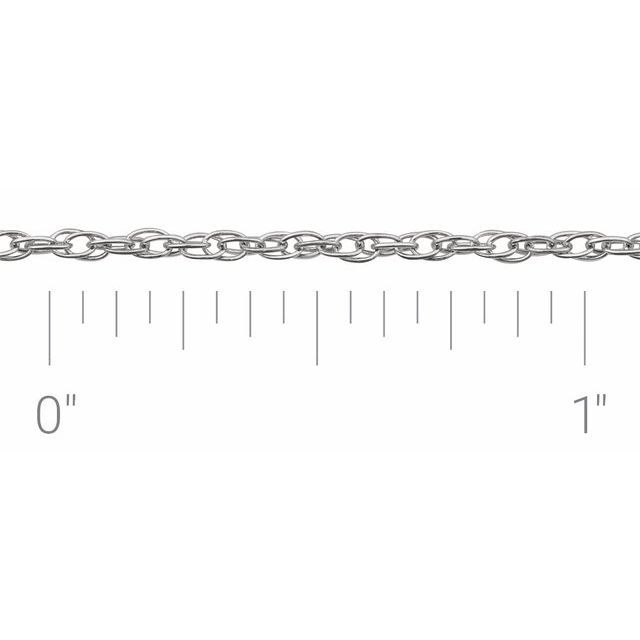Cadena fina en plata esterlina