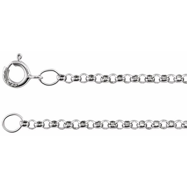 Cadena fina en plata esterlina