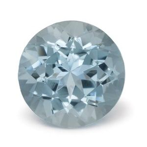 Gema certificada redonda, 1.90 ct