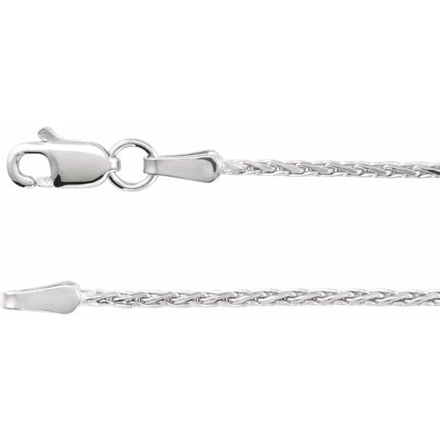 Cadena fina en plata esterlina