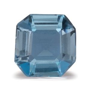 Gema certificada Asscher, 0.91 ct