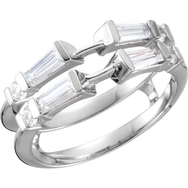 Argolla protectora con 1/2 ct total de diamantes naturales