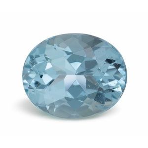 Gema certificada ovalada, 3.34 ct