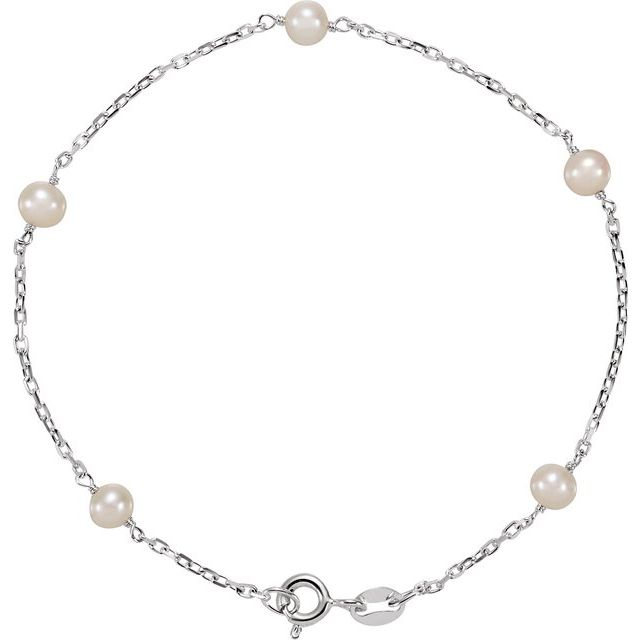 Pulsera en plata esterlina