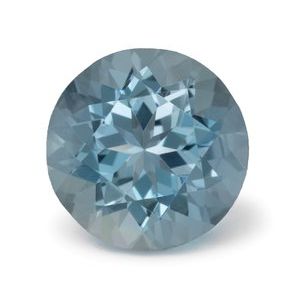 Gema certificada redonda, 1.13 ct