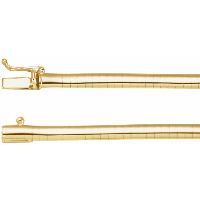 Cadena fina en oro amarillo de 14K