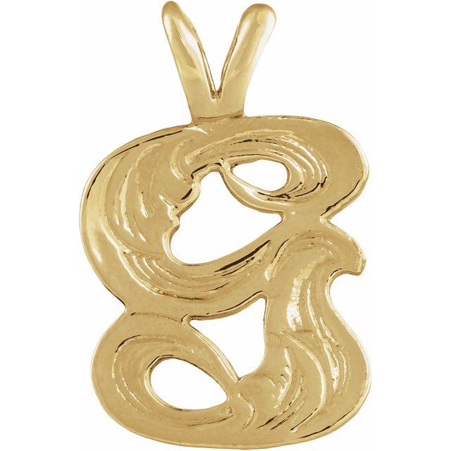 Dije en oro amarillo de 14K