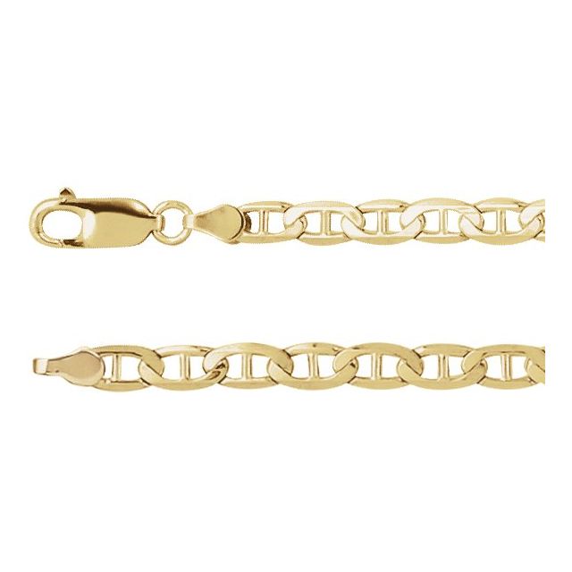Cadena fina en oro amarillo de 14K