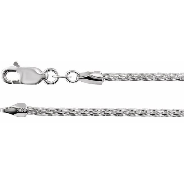 Cadena fina en plata esterlina