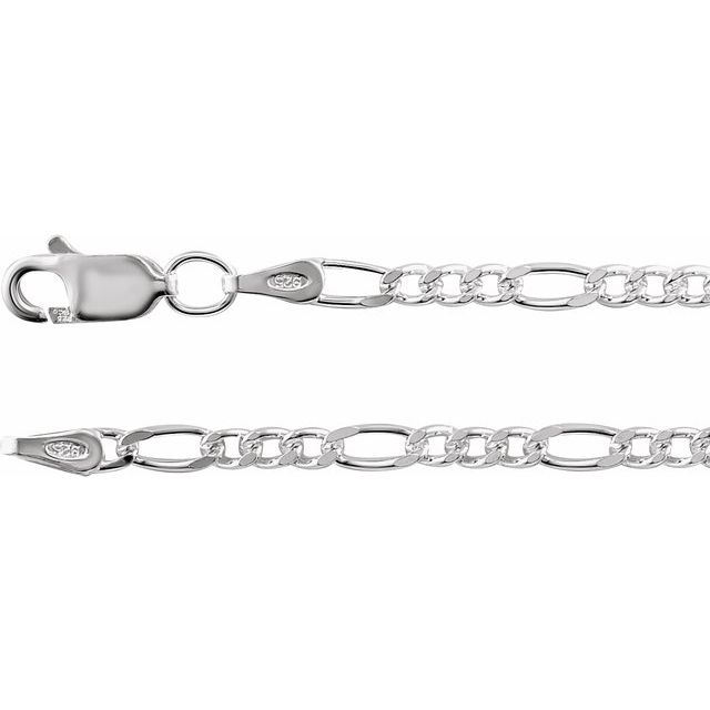 Cadena fina en plata esterlina