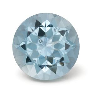 Gema certificada redonda, 1.72 ct
