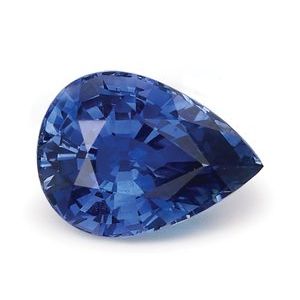 Gema certificada pera, 1.33 ct