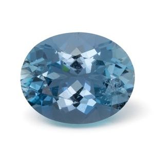 Gema certificada ovalada, 3.09 ct