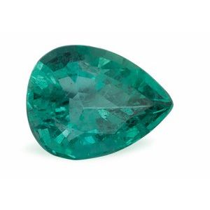 Gema certificada pera, 2.18 ct