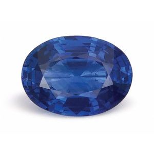 Gema certificada ovalada, 0.97 ct