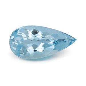 Gema certificada pera, 3.34 ct