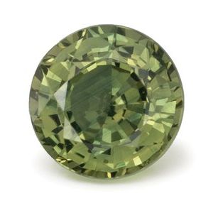 Gema certificada redonda, 1.49 ct