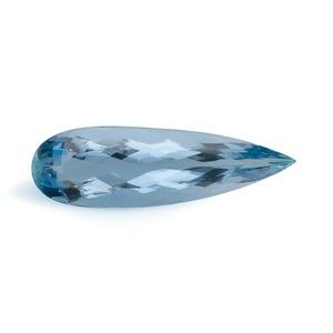 Gema certificada pera, 3.24 ct
