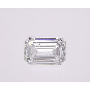 Diamante natural talla esmeralda, 0.30 ct