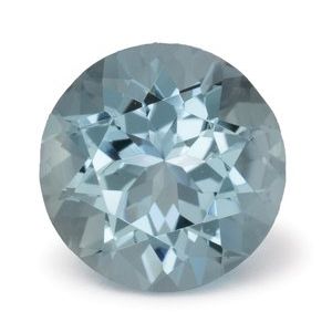 Gema certificada redonda, 1.18 ct