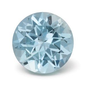 Gema certificada redonda, 1.62 ct