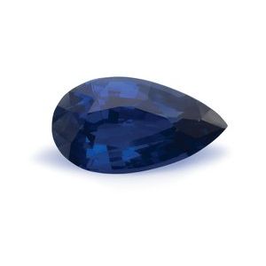 Gema certificada pera, 1.66 ct