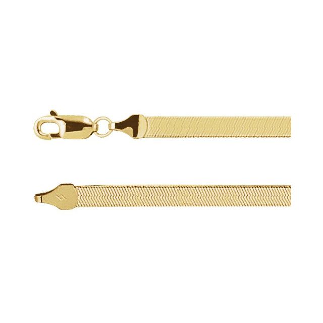 Cadena fina en oro amarillo de 14K